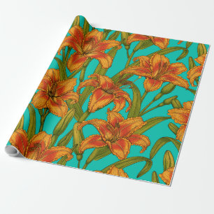 Papel De Regalo Flores diarias de Tawny