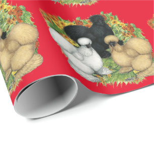 Papel De Regalo Flores Jardín Silkys