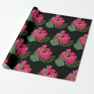 Papel De Regalo Flores rosas