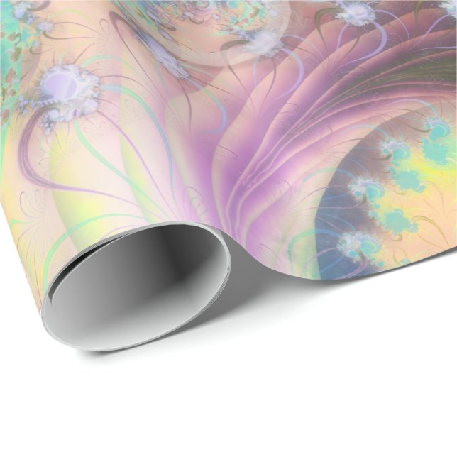 Papel De Regalo Flores y brisa (Esquina del rollo)
