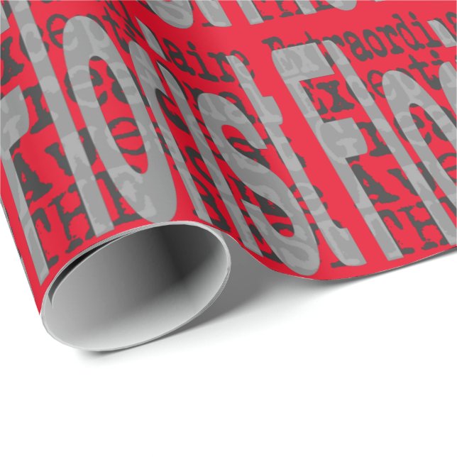 Papel De Regalo Florist Extraordinaire (Esquina del rollo)