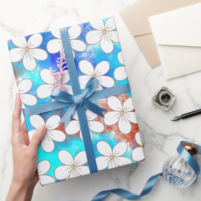 Papel de regalo Flower Power (Regalar)