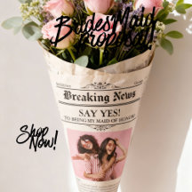 Flower Wrong, foto de una empleada de honor