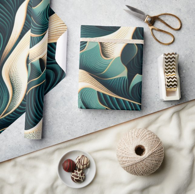 Papel De Regalo Flowing Harmony (Artesanía)