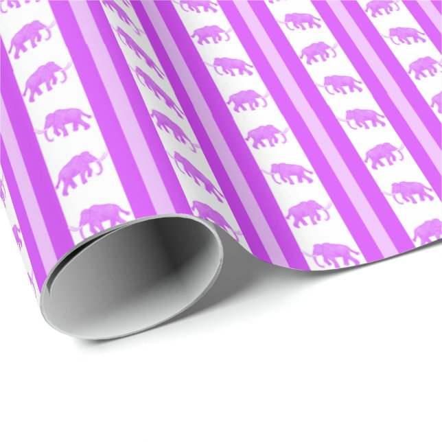 Papel De Regalo Fluorescent Mammoth  (Esquina del rollo)