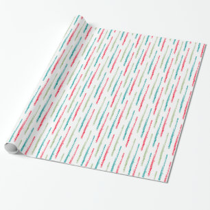 Papel De Regalo Flútas multicolores