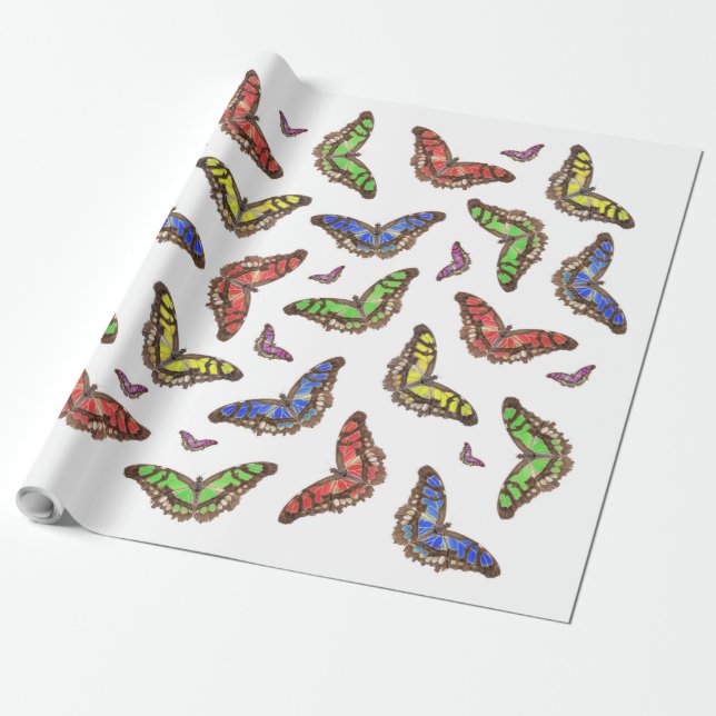 Papel De Regalo Flutterbys (Desenrollado)