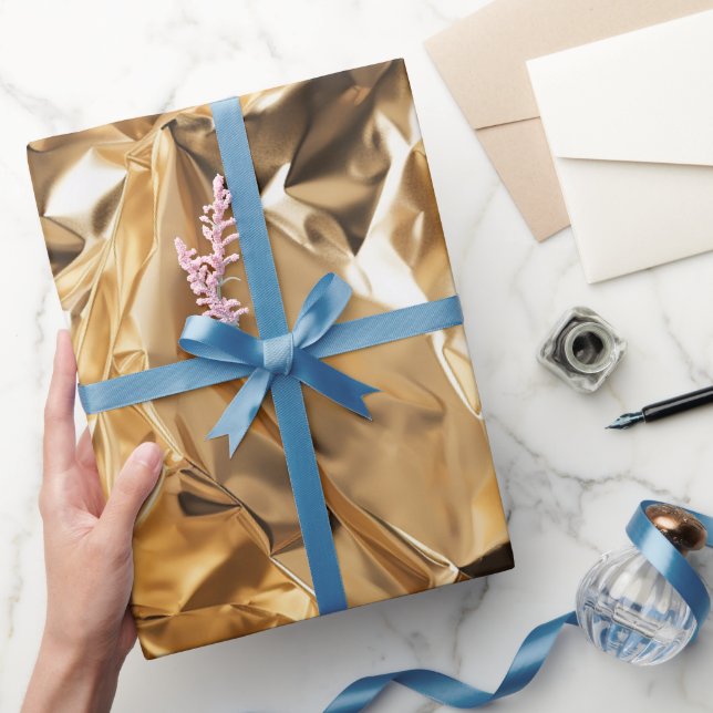 Papel De Regalo  Foil Crinkle Pattern (Regalar)