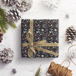 Papel De Regalo Foliage de invierno