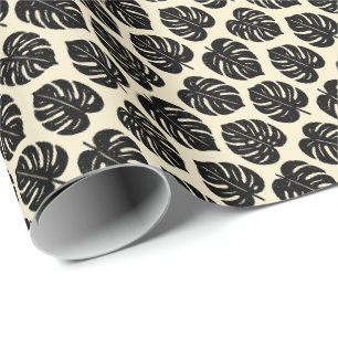 Papel De Regalo Foliage Monstera