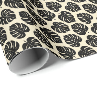 Papel De Regalo Foliage Monstera