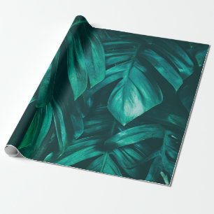 Papel De Regalo follaje de la jungla tropical, naturaleza de la ho