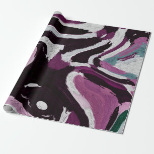 Papel De Regalo Fondo abstracto del gráfico del trazo de pincel. A