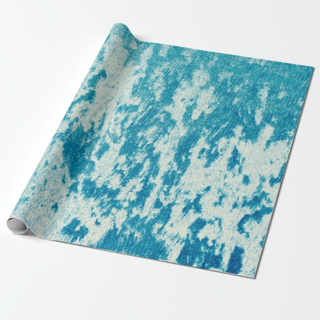 Papel De Regalo Fondo azul texturado hecho de tela densa. Con (Desenrollado)