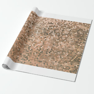 Papel De Regalo Fondo bibliográfico de mosaico abstracto brillant