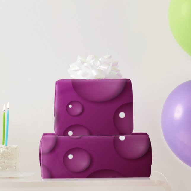 Papel De Regalo Fondo de caída de agua rosa (Regalos de fiesta)