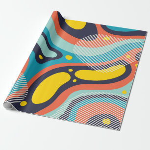 Papel De Regalo Fondo de color geométrico creativo con patrón