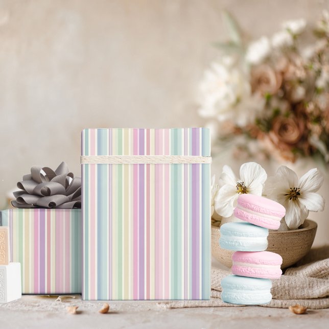 Papel De Regalo fondo de franja de arcoíris (Subido por el creador)