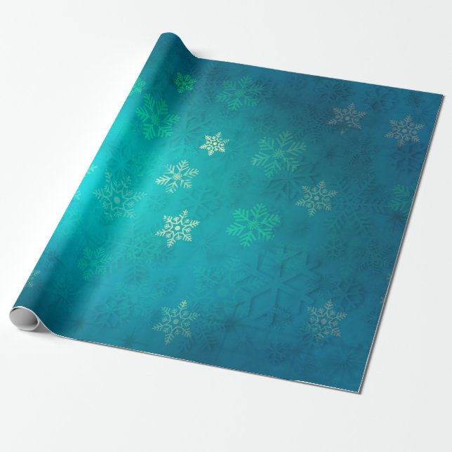 Papel De Regalo fondo de la estrella de navidades (Desenrollado)