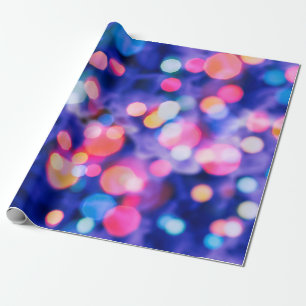 Papel De Regalo fondo de las bombillas brillantes:desenfoque de C