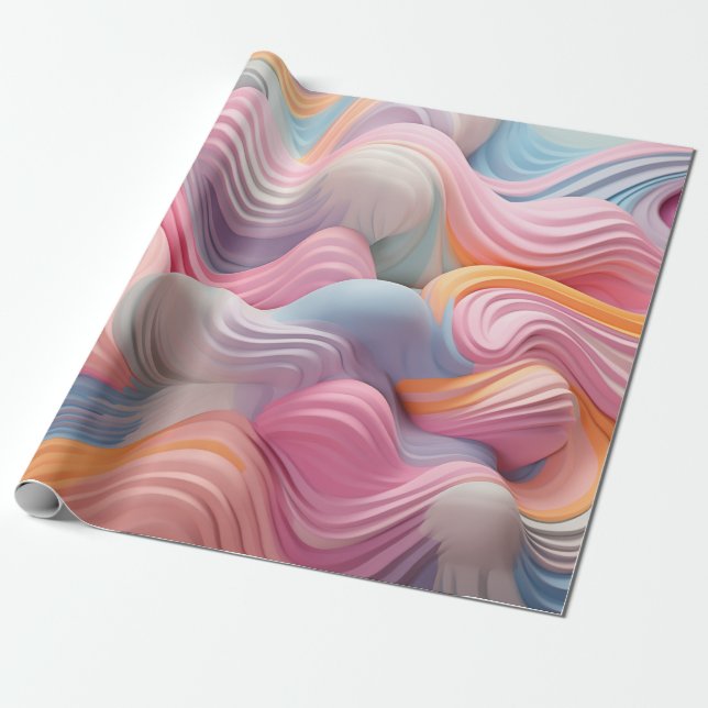 Papel De Regalo Fondo de los remolques Pastel (Desenrollado)
