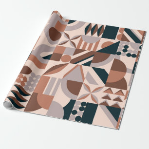 Papel De Regalo Fondo de mosaico de forma geométrica abstracta col