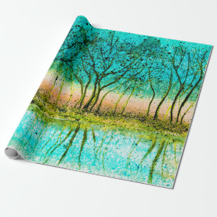 Papel De Regalo fondo de paisaje hermoso, colorido, otoño, beauti