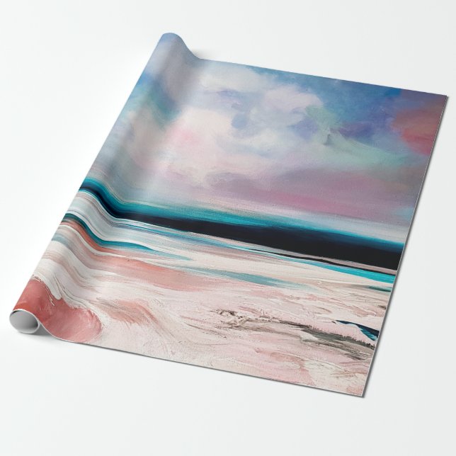 Papel De Regalo Fondo de textura de aceite abstracto. Pintar sobre (Desenrollado)