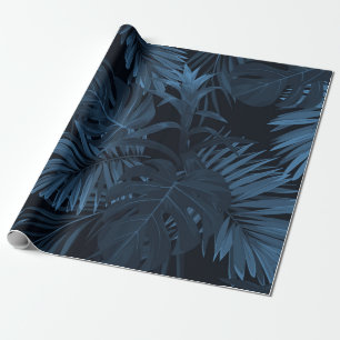 Papel De Regalo Fondo de vrctor tropical exótico con pl hawaiano