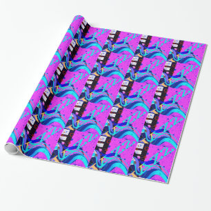 Papel De Regalo Fondo del estilo de jazz musical