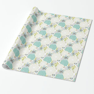 Papel De Regalo Fondo floral