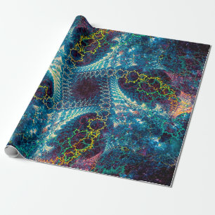 Papel De Regalo Fondo fractal abstracto - generado por computadora