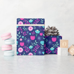 Papel De Regalo Fondo lindo con patrón floral
