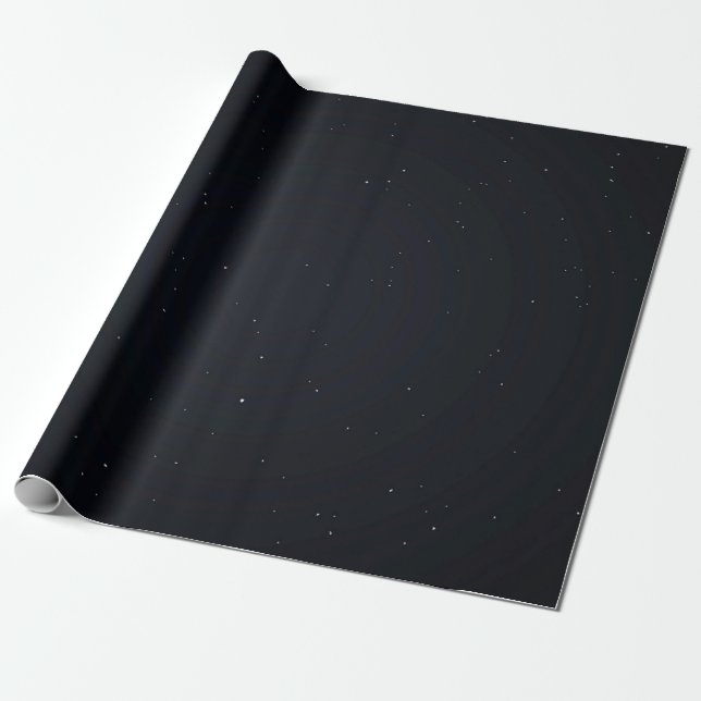 Papel De Regalo Fondo negro de fondo (Desenrollado)