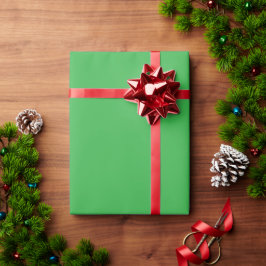 Papel De Regalo Fondo plano verde neón - Textura escolar