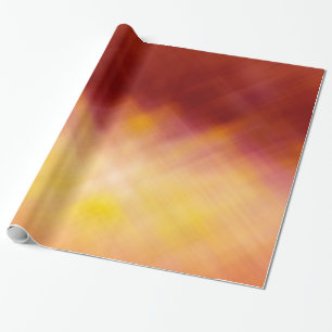 Papel De Regalo Fondo Rojo Y Amarillo