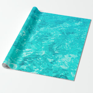 Papel De Regalo Fondo turquesa de la piscina de agua