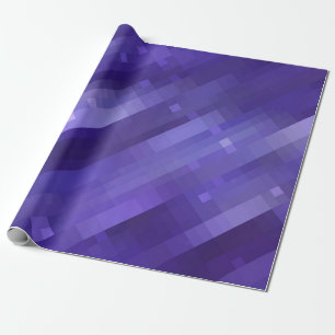 Papel De Regalo Fondo violeta de mosaico abstracto brillante con g