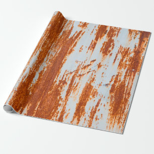 Papel De Regalo fondo y textura de la pared de acero oxidado
