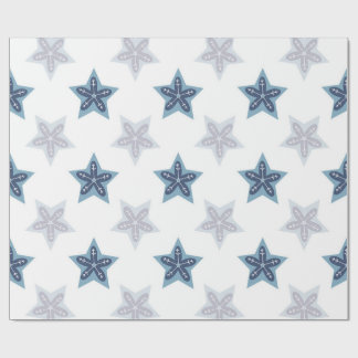 Papel De Regalo fondos con texturas de patrón de copo de nieve cur
