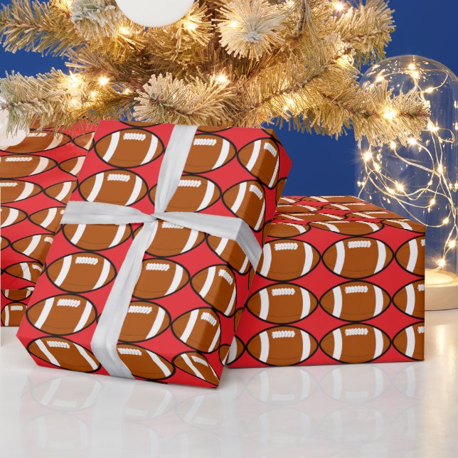PAPEL DE REGALO FOOTBALL CHRISTMAS WRAPPING PAPER (Vacaciones)
