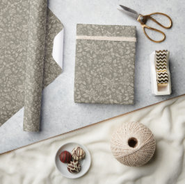 Papel De Regalo Forestal-Botánico