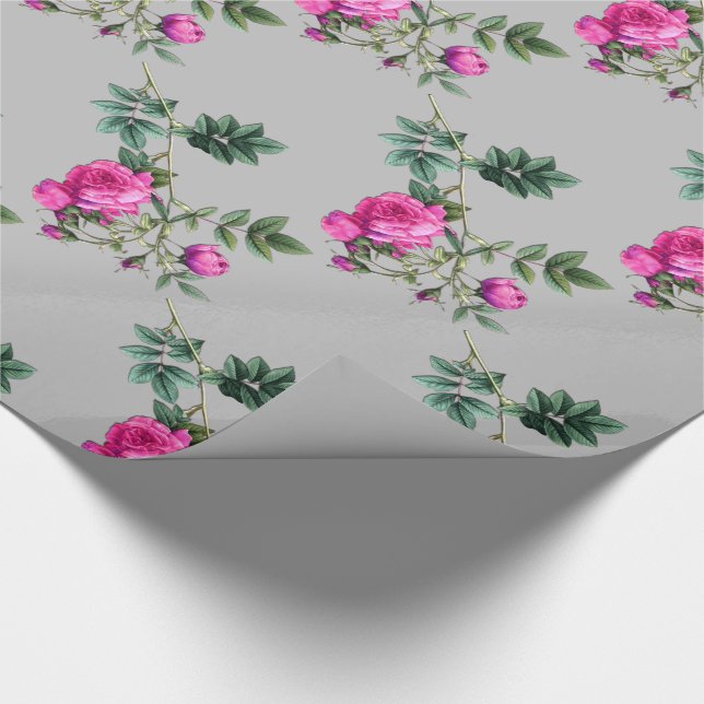 Papel De Regalo Forever Romantic Rosa Cloudy Day (Esquina)