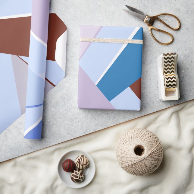 Papel De Regalo Forma geométrica abstracta 3 (Artesanía)