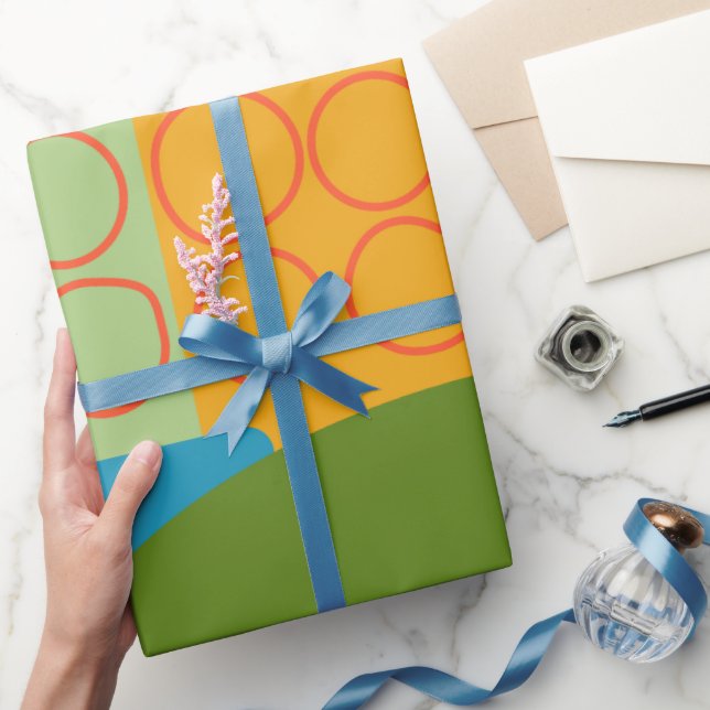 Papel De Regalo Formas abstractas (Regalar)