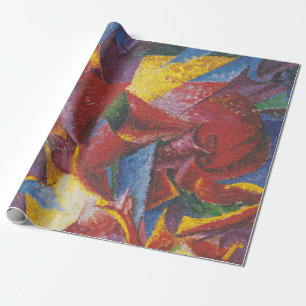 Papel De Regalo Formas plásticas de un caballo - Umberto Boccioni