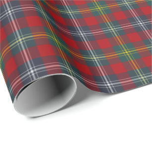 Papel De Regalo Foster Clan Modern Tartán
