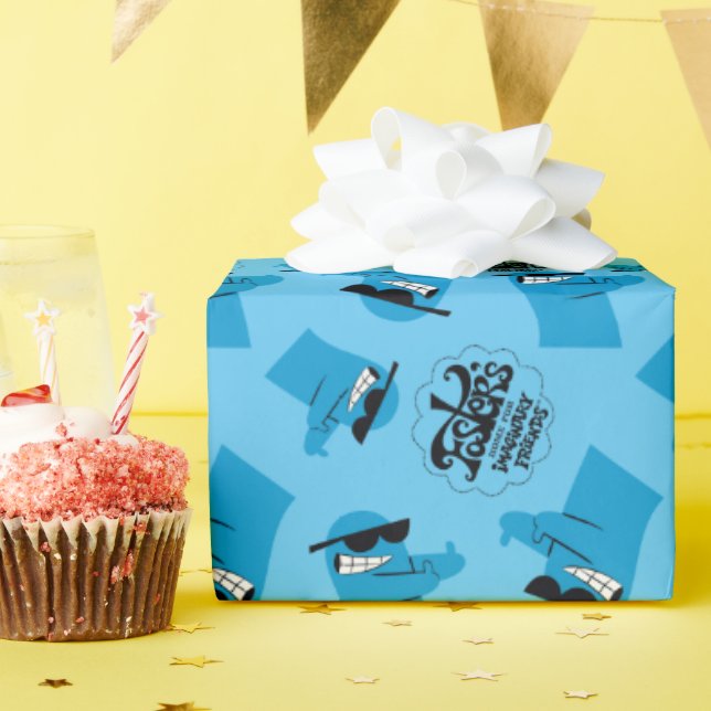 Papel De Regalo Foster's Home for Imaginary Friends | Cool Bloo (Fiesta de cumpleaños )