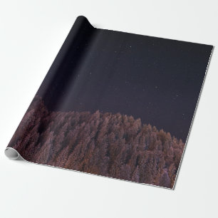 PAPEL DE REGALO FOTO DE ÁRBOLES EN EL PAISAJE