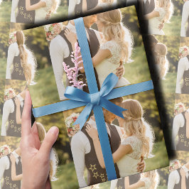 Papel De Regalo Foto de boda personalizada